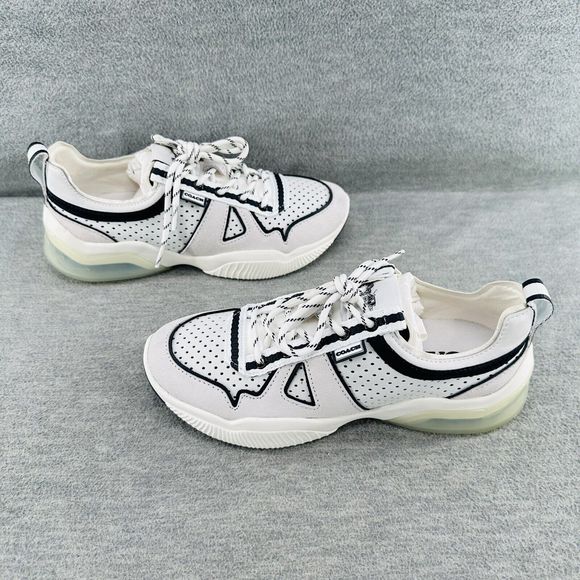 COACH-Women’s CITYSOLE NEO Runner in White - Size 7 (B9 ) - Picture 5 of 9